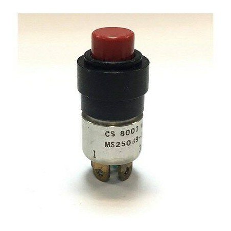 Switch Push Button N.O./N.C. Round Button 10A 115VAC 28VDC Momentary Contact Scr