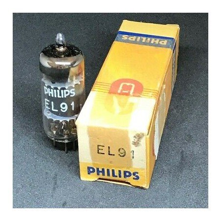 EL91 EL-91 Philips Electron Vacuum Tube Valve