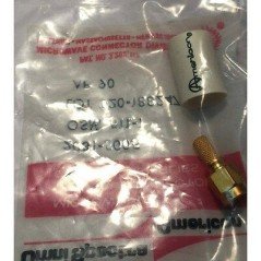 SMA Male Connector RF 2031-5055 12.4GHz 50Ohm Crimp ST Cable Mount Gold