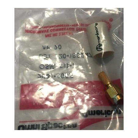 SMA Male Connector RF 2031-5055 12.4GHz 50Ohm Crimp ST Cable Mount Gold