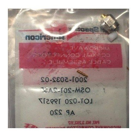 SMA M 18GHZ 50R RG405 SEMI RIGID 2001-5032-02