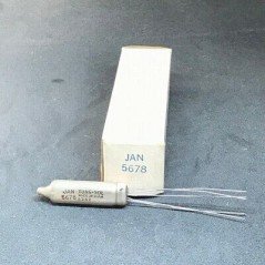 JAN 5678 ELECTRON VACUUM TUBE VALVE TUNG-SOL