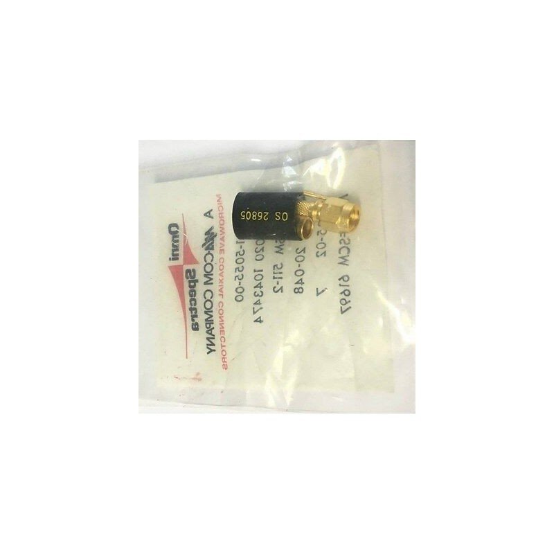 SMA Male Connector RF 2031-5055-00 12.4GHz 50Ohm Crimp ST Cable Mount Gold