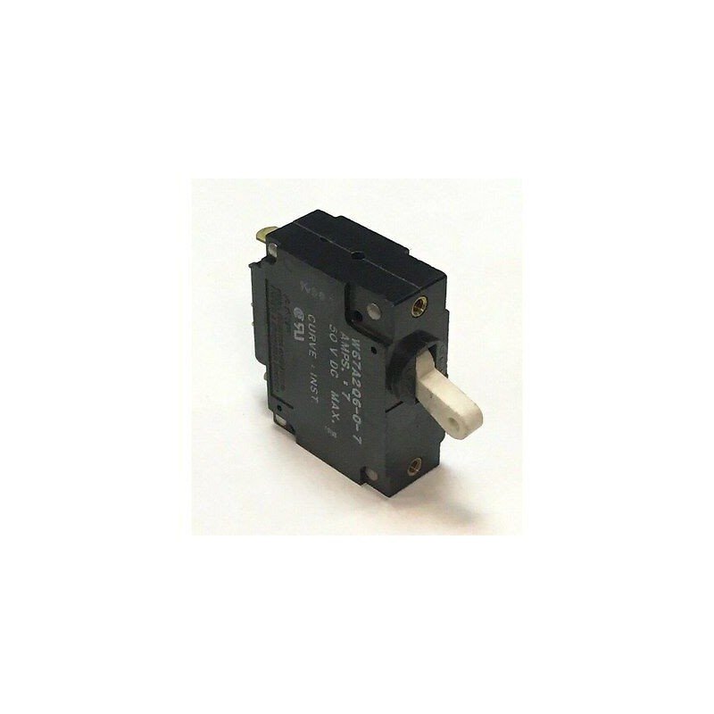 7A 50VDC Circuit Breaker W67A206-0-7