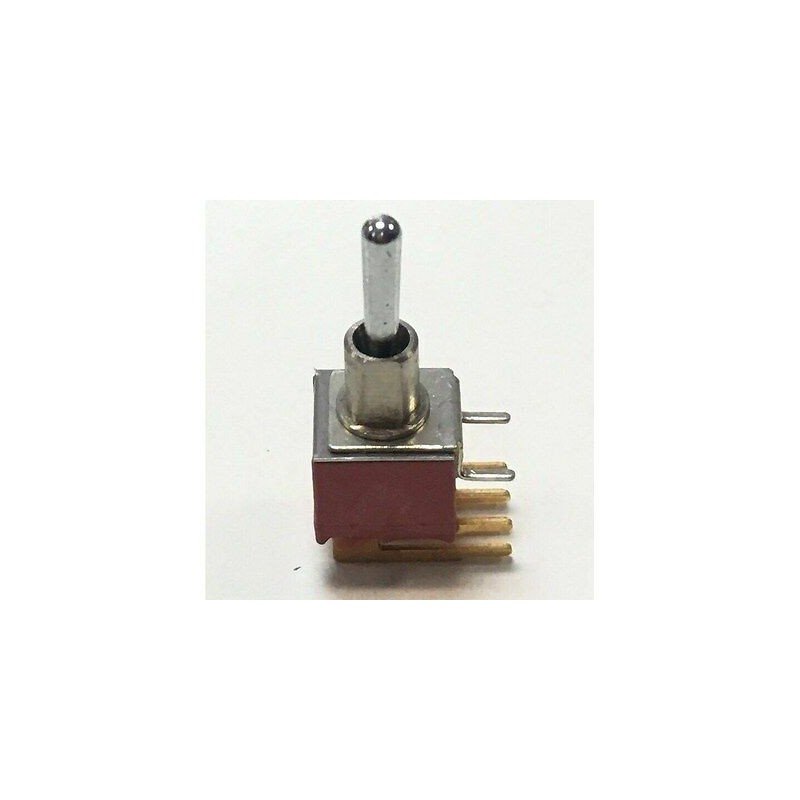 ON OFF ON DPDT Round Lever PC Pins 20VAC 20VDC 0.4VA Toggle Switch T203SH9ABE C&