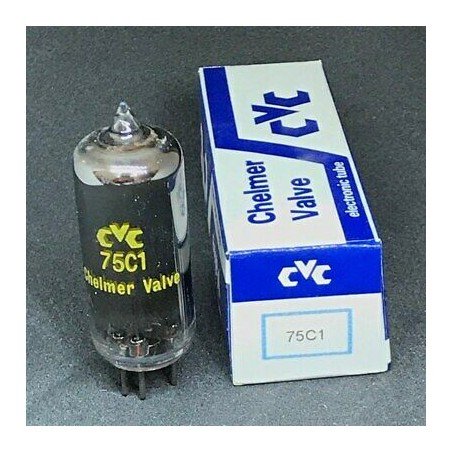 75C1 ELECTRON VACUUM TUBE VALVE TUBE CHELMER