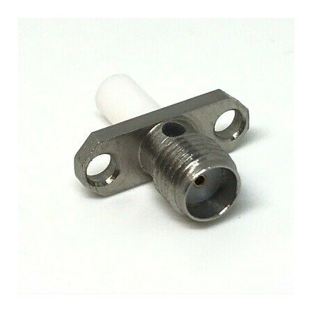 SMA F DC-18GHz 50R Panel Mount PTFE Gold Plated Mil-Std-348 Compel 350.042.450/A