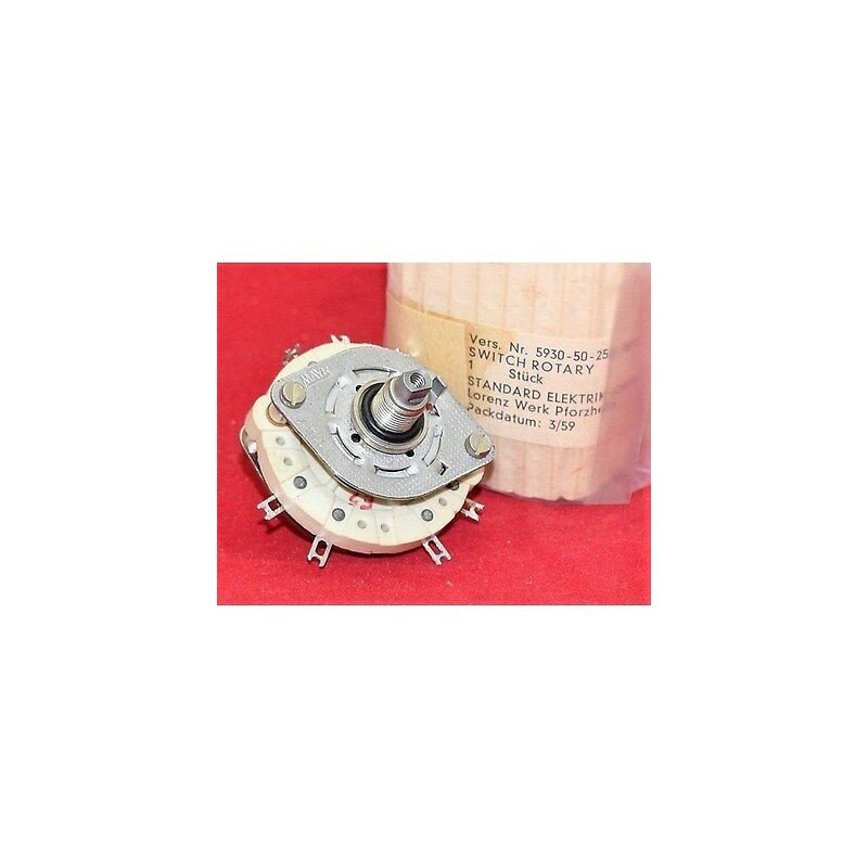 1A 250V 15A 10V Rotary Switch 5930-50-250-3802