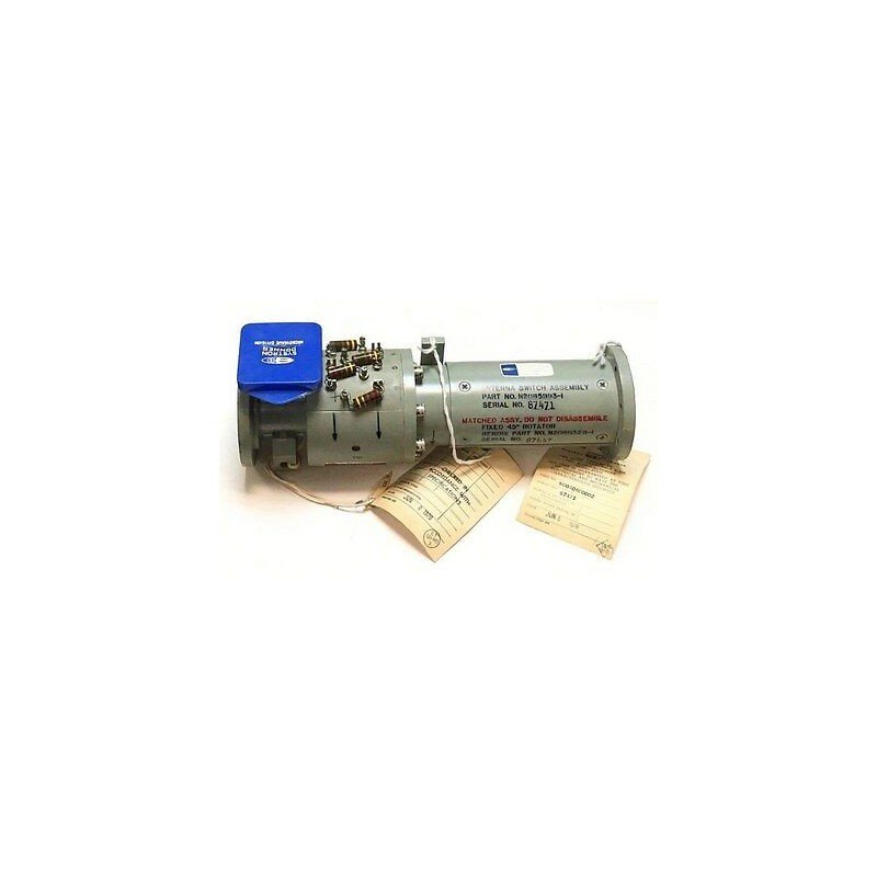 Waveguide Antenna Switch Assembly 45Degree Rotator Systron Bendix N2085993-1