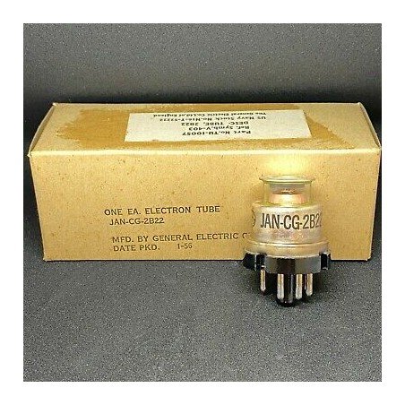 2B22 2B22 General Electric Electron Vacuum Tube Valve