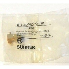 SMA M RIGHT ANGLE 18GHZ 50R RF CONNECTOR RG58 16SMA-50-2-3C/111