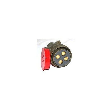 4 POSITION MS3106E36-5S  Circular Connector, MIL-DTL-5015 Series, Straight Plug 