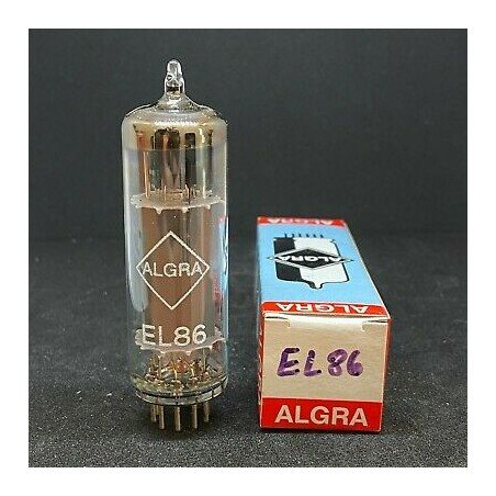 EL86  ELECTRON VACUUM TUBE VALVE ALGRA 