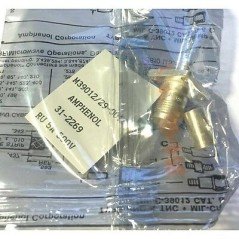 TNC F PANEL MOUNT MILITARY SILVER PLATED CONNECTOR M39012/29-0012