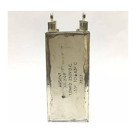 1uF 250V Argent Paper In Oil Capacitor AR-3107
