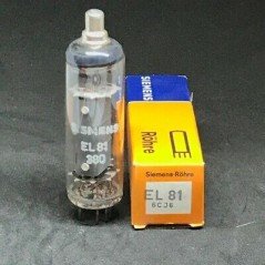 EL81 EL-81 Siemens Electron Vacuum Tube Valve