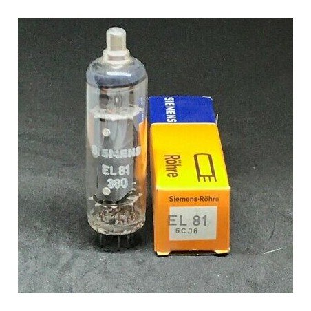 EL81 EL-81 Siemens Electron Vacuum Tube Valve