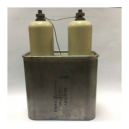 0.1uF 12500VDC 23F1152 Oil Capacitor General Electric