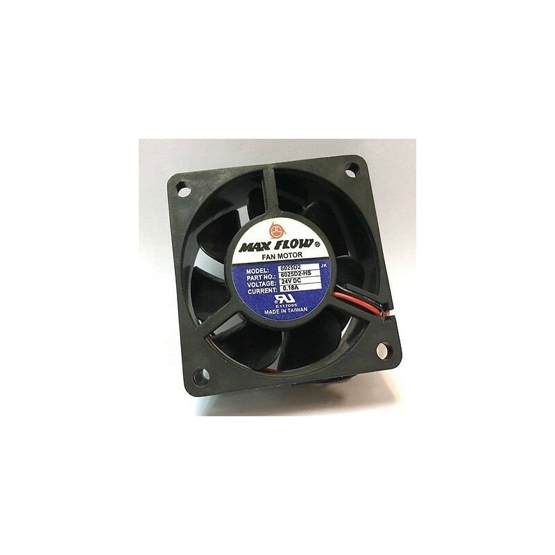 24V 180mA 60x60x25mm Cooling Fan 6025D2-HS MAX FLOW