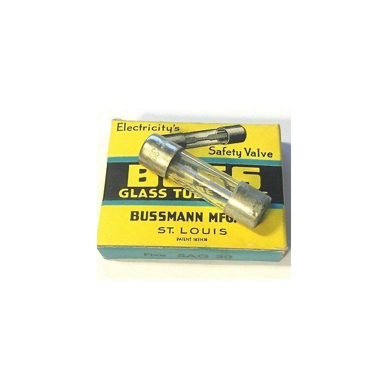 30A 5AG-30 BUSSMANN FUSE