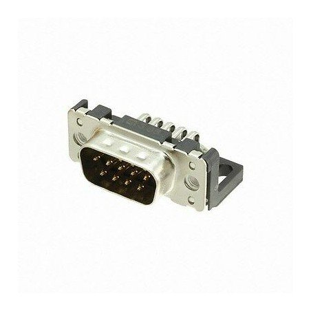 15 Position D-Sub Plug, Male Pins Connector, Through Hole Solder 09652227801