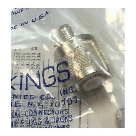 TNC MALE CONNECTOR CABLE 5M1010-1 ST5M1348TS6C 125-2-6 KINGS