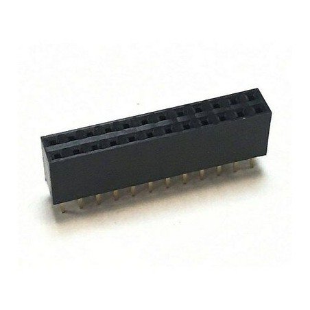24PIN 2 ROW 2X12 FEMALE 2.54MM BOARD CONNECTOR GOLDPIN