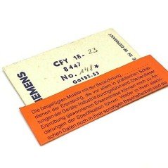 CFY18-23 RF SMALL SIGNAL, FET TRANSISTOR SIEMENS 
