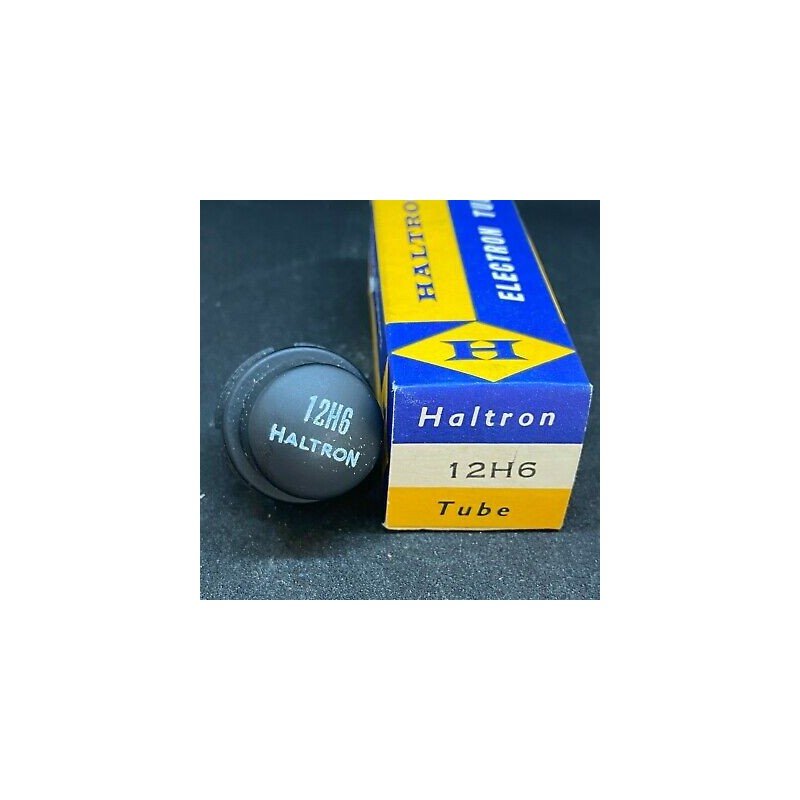 12H6 Haltron Electron Vacuum Tube Valve