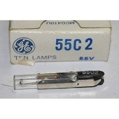 55C2 MINIATURE LAMP .045-.06 AMPS 55V