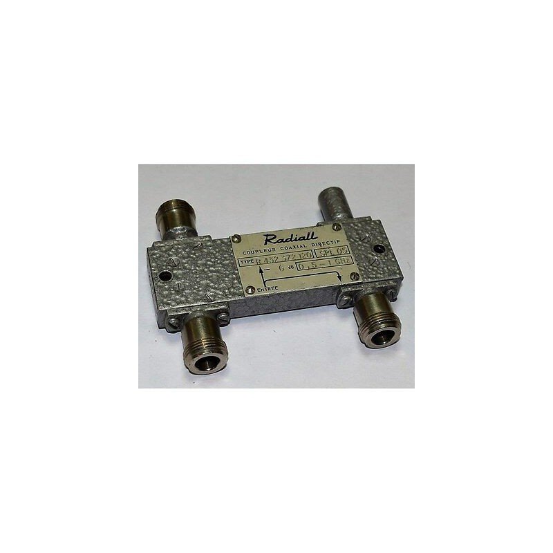 500-1000Mhz 6DB 100W Directional Coupler Radiall R432372120