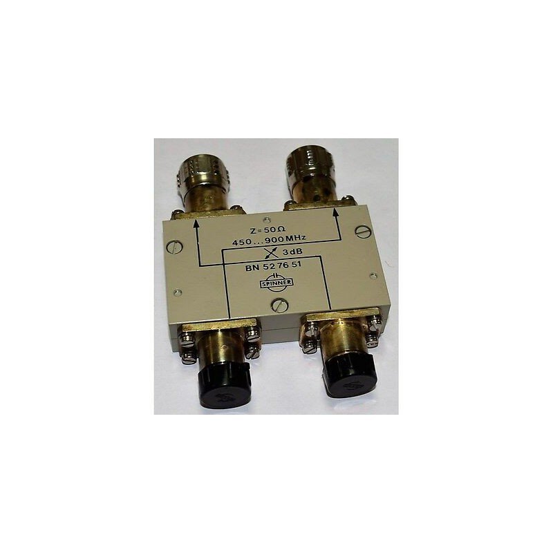 450-900Mhz 3DB 300W Directional Coupler Radiall Spinner BN527651