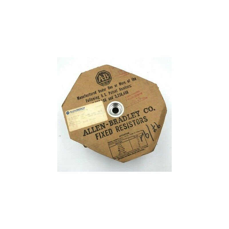 10Ohm 1/4W 10% Carbon Resistor RC07GF100K ALLEN BRADLEY QTY:100