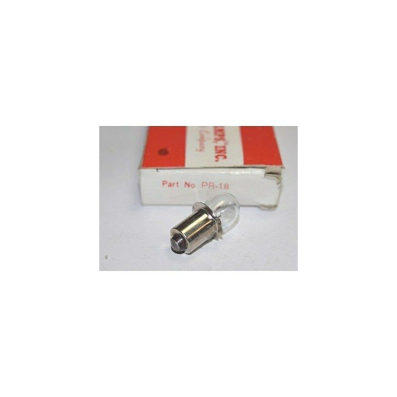 Flashlight Repl Lamp  PR18 4.0W, B3 1/2,7V