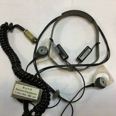 Laryngeal microphone and headset 5965-12-155-7808