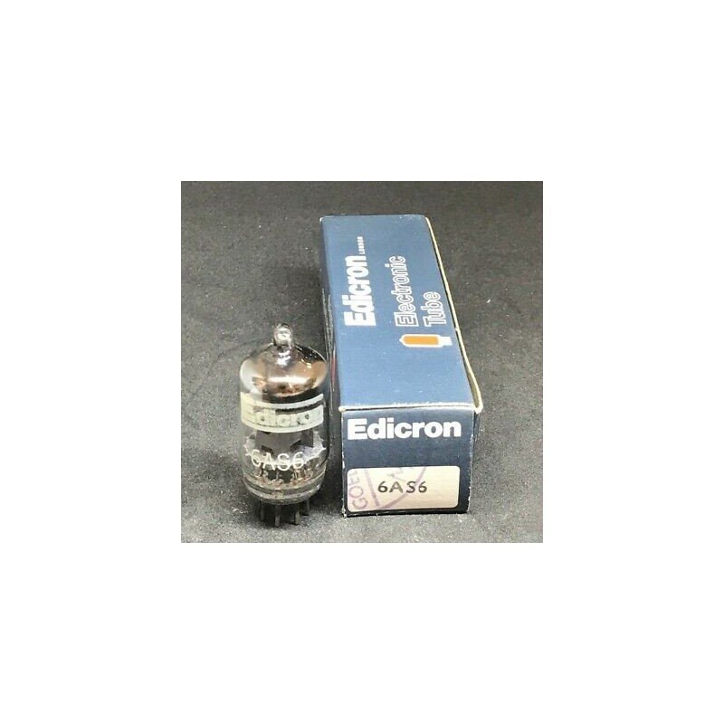 6AS6 ELECTRON VACUUM TUBE VALVE EDICRON