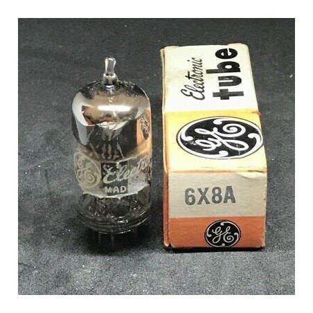 6X8A ELECTRON VACUUM TUBE VALVE GENERAL ELECTRIC