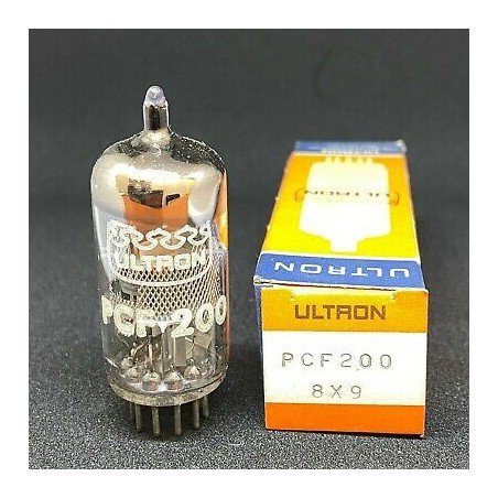 PCF200 PCF-200 8X9 ELECTRON VACUUM TUBE VALVE ULTRON 