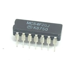 MC54F20J DUAL 4-INPUT NAND GATE FAST SCHOTTKY TTL MOTOROLA