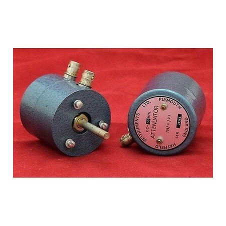 0-10DB 1DB/Step DC-50Mhz BNC Rotary Variable Rf Attenuator 708/B/01 Hatfield