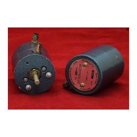 0-60DB  10DB/Step 75R DC-50Mhz BNC Rotary Variable Attenuator 708/B/10 Hatfield