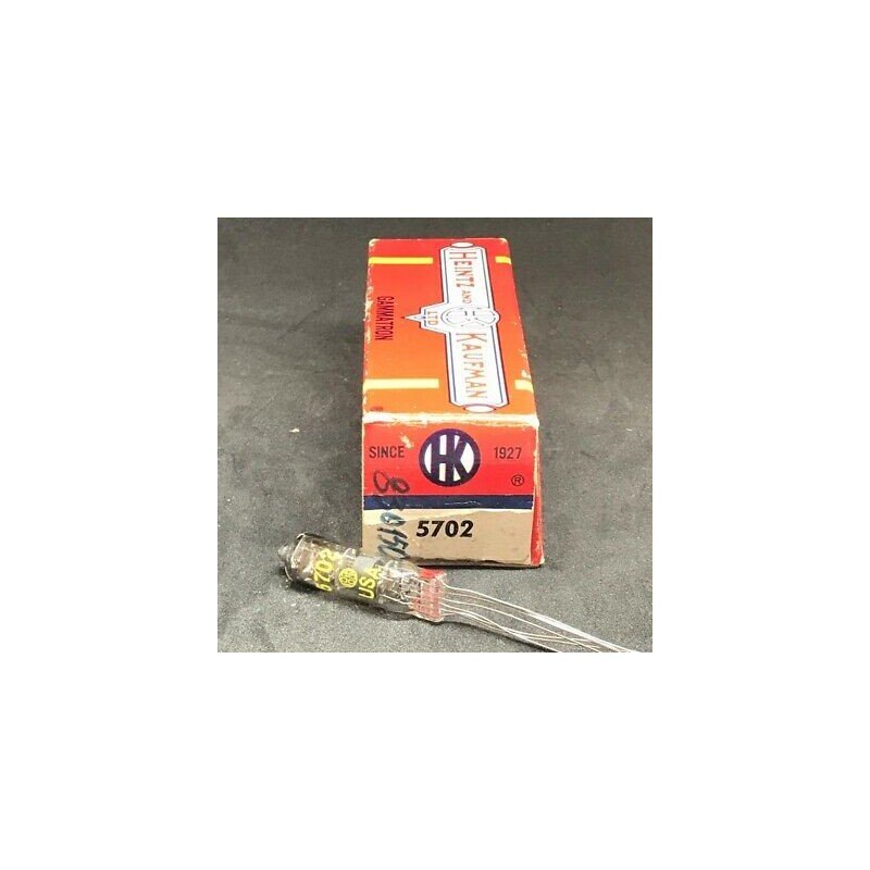 5702 Heintz And Kaufman Electron Vacuum Tube Valve