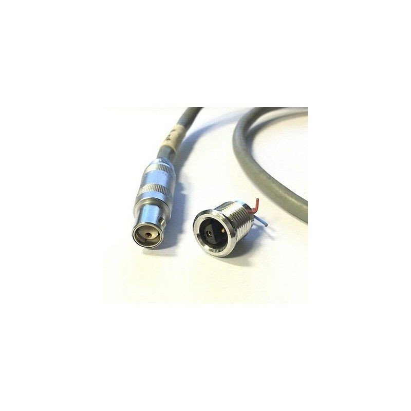 2 PIN PUSH PULL MALE FEMALE SET CONNECTOR BREVETE SGDG LEMO USED