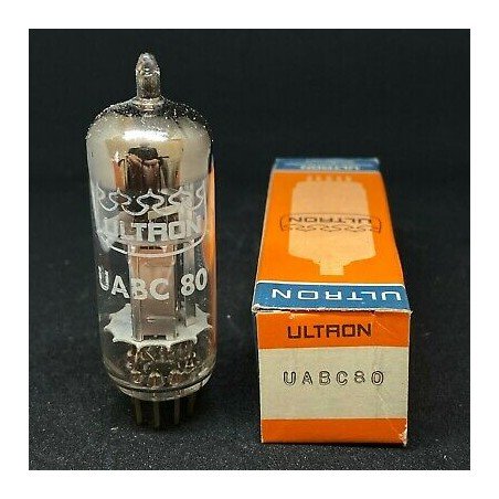 UABC80 ELECTRON VACUUM TUBE VALVE ULTRON