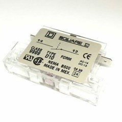 SQUARE D 08086 AUXILARY CONTACT FOR 8910 DPA CONTACTOR CLASS 9999 TYPE D10