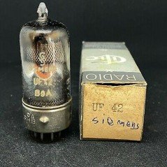 UF42 UF-42 Siemens Electron Vacuum Tube Valve