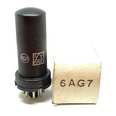 6AG7 ELECTRON VACUUM TUBE VALVE  RCA