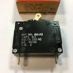 0.5A 250VAC Circuit Breaker JA1-A3-A-0.5 Heinemann