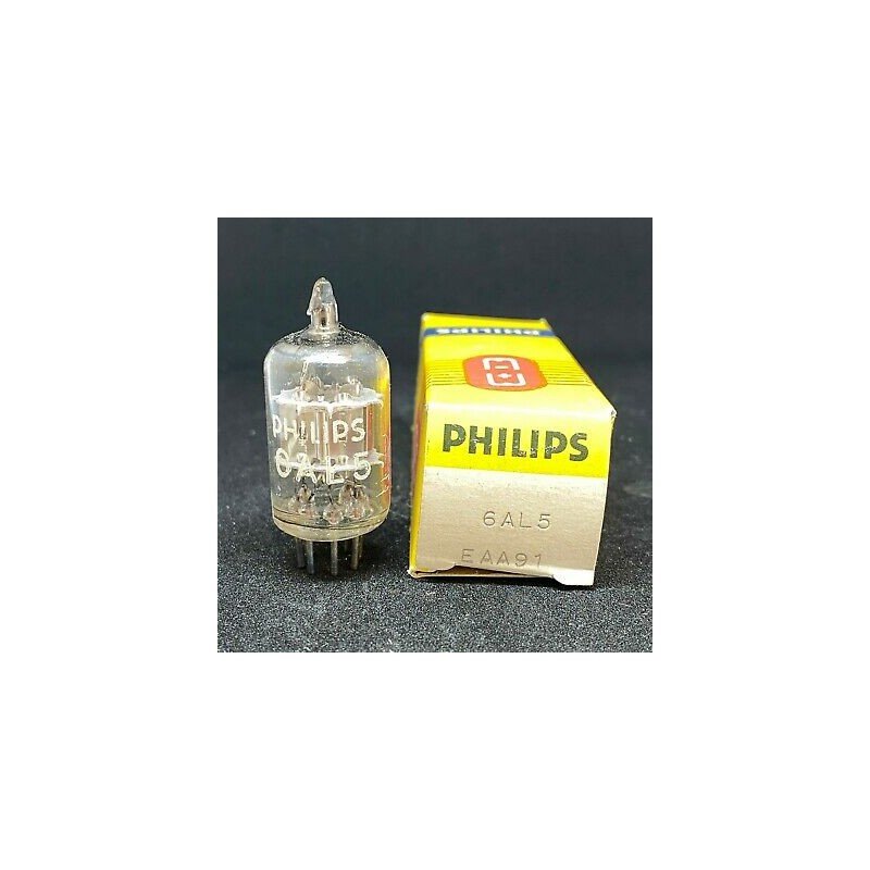 6AL5 EAA91 Philips Electron Vacuum Tube Valve