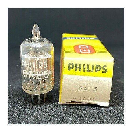 6AL5 EAA91 Philips Electron Vacuum Tube Valve